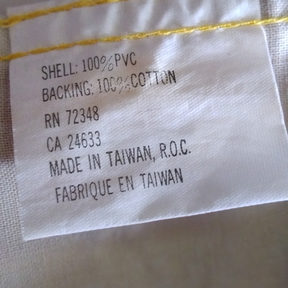 Reliable OuterWear Company Yellow/Green Raincoat - Picture 14 of 15